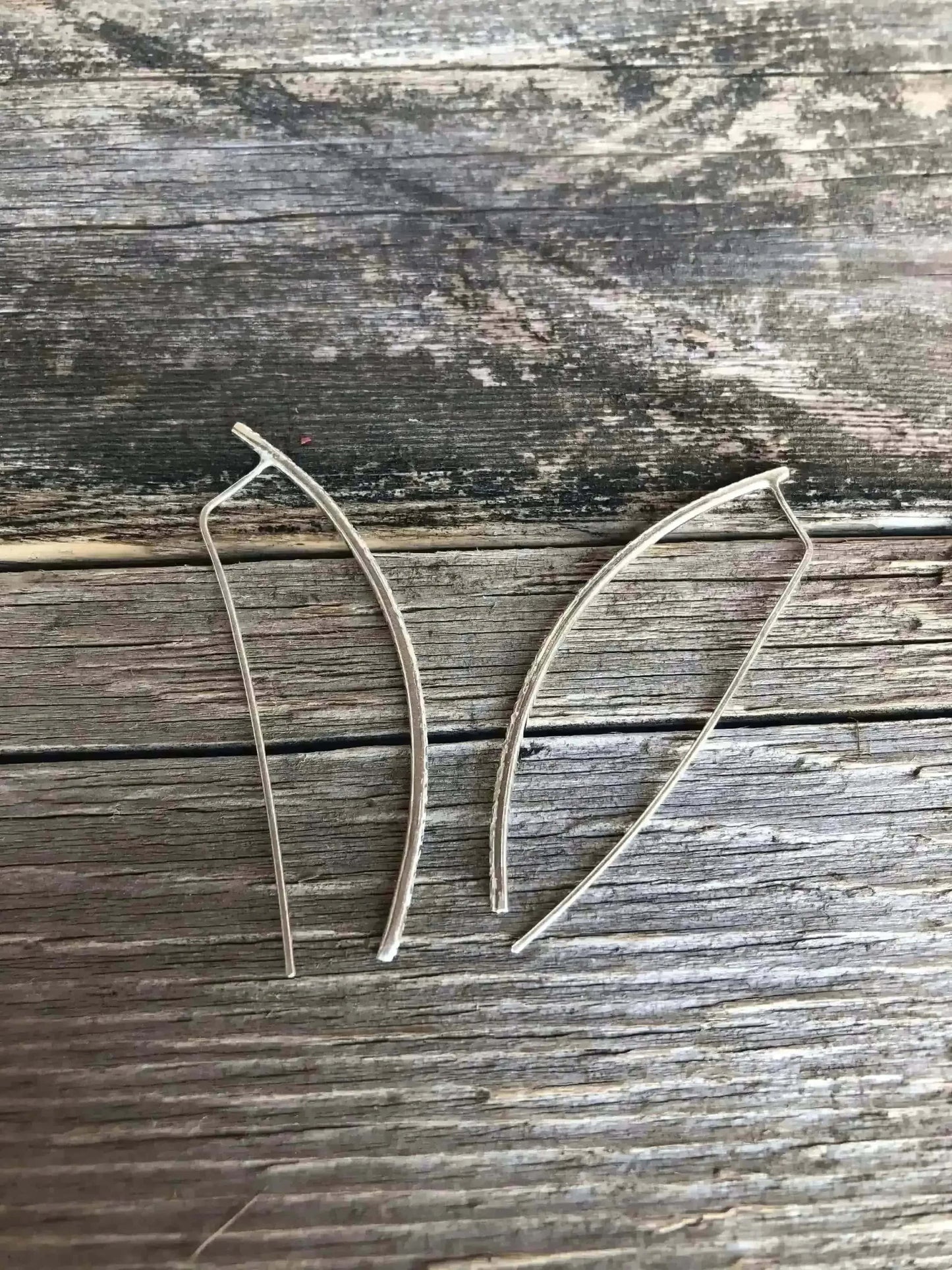 Liv & B Designs Earrings Lauren Bar Hoop Earrings