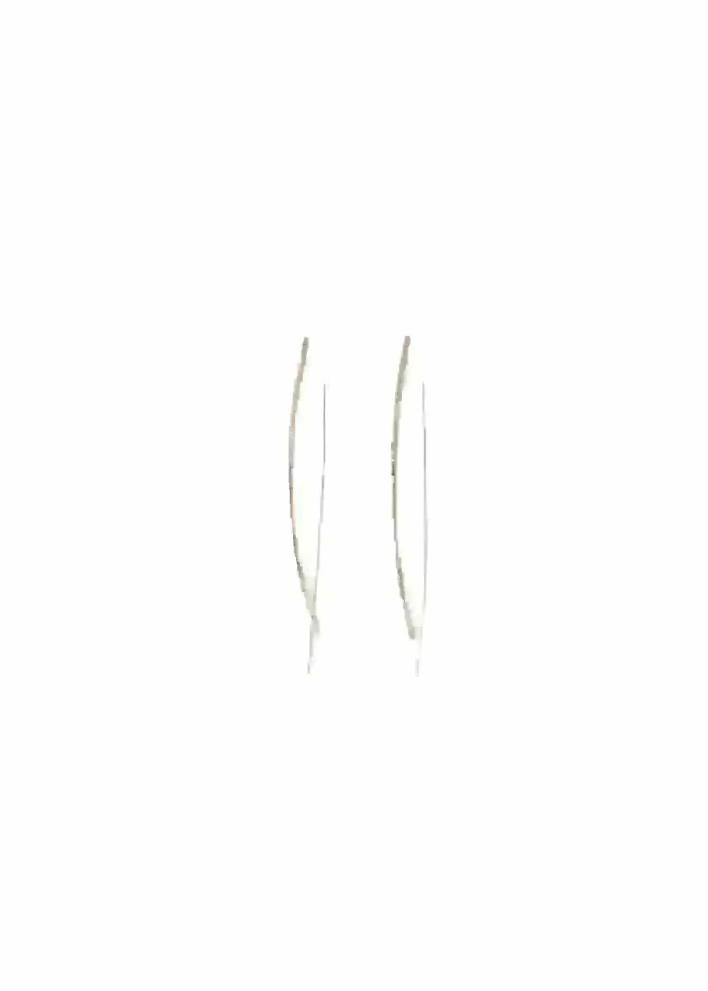 Liv & B Designs Earrings Lauren Bar Hoop Earrings