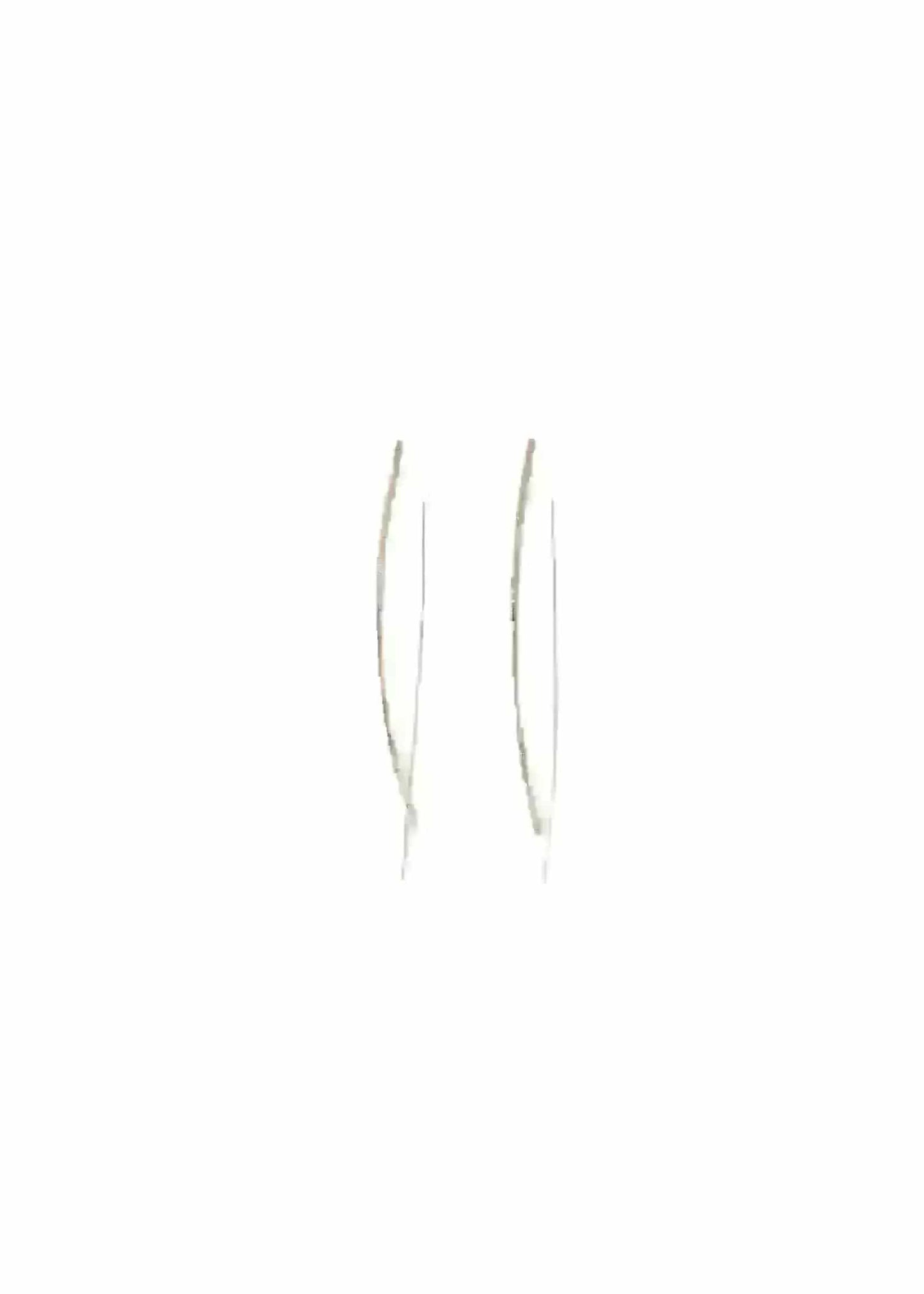 Liv & B Designs Earrings Lauren Bar Hoop Earrings