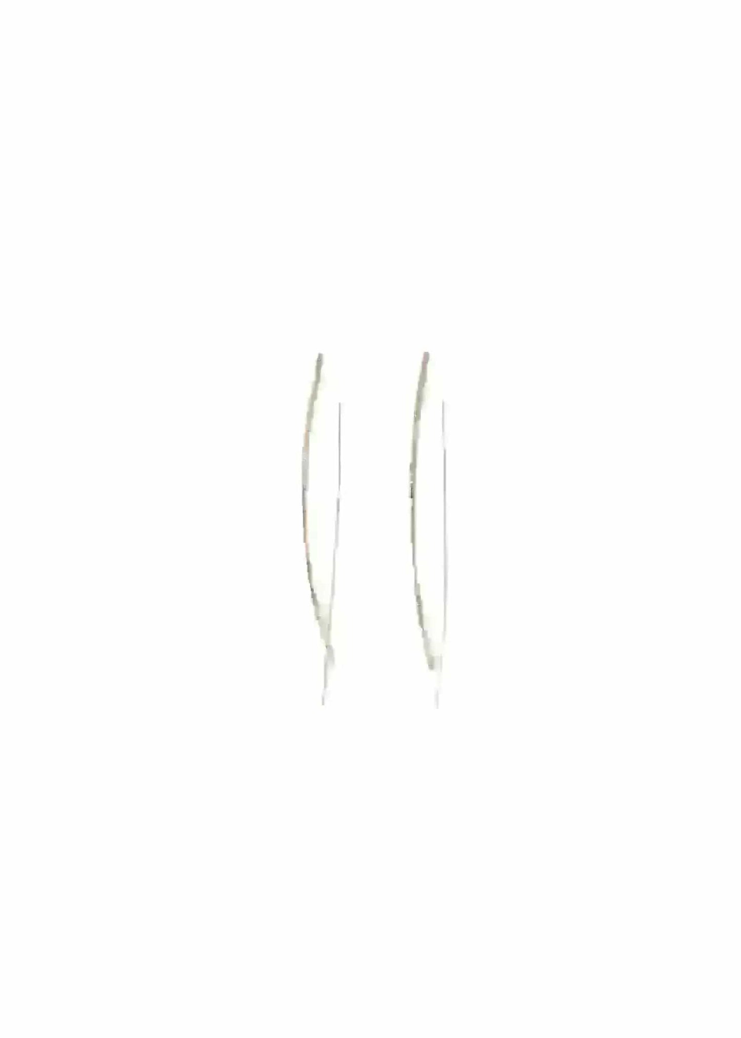 Liv & B Designs Earrings Lauren Bar Hoop Earrings