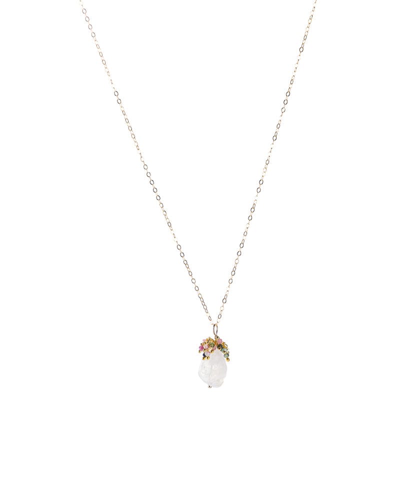 Cha Cha Bubbly Gemstone Necklace Liv and B Designs