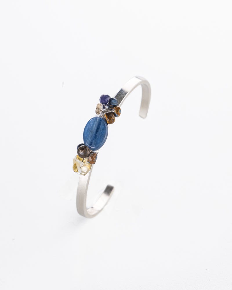 Intention Sterling Silver Gemstone Bracelet Liv & B Designs