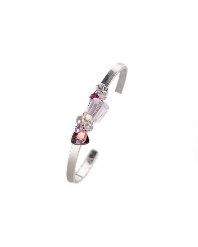 Intention Sterling Silver Gemstone Bracelet Liv & B Designs
