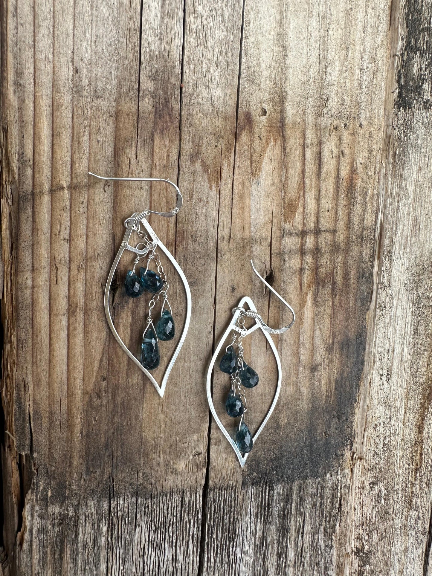 Liv & B Designs Cascading Gemstone Earrings