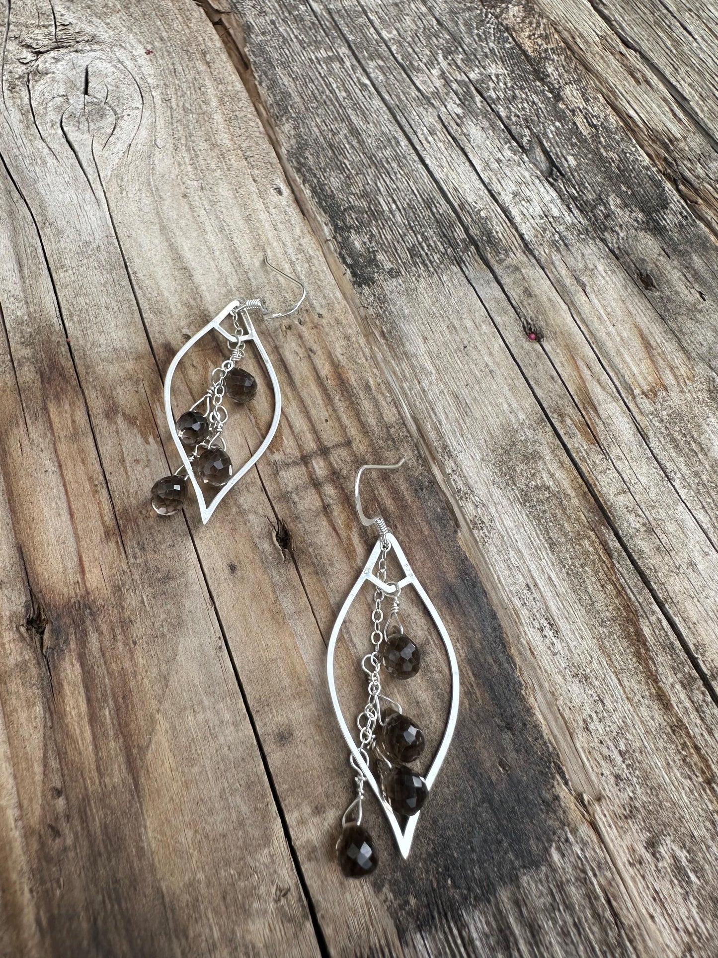 Liv & B Designs Cascading Gemstone Earrings