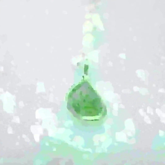 Liv & B Designs Necklace Diamond Slice Necklace Blue