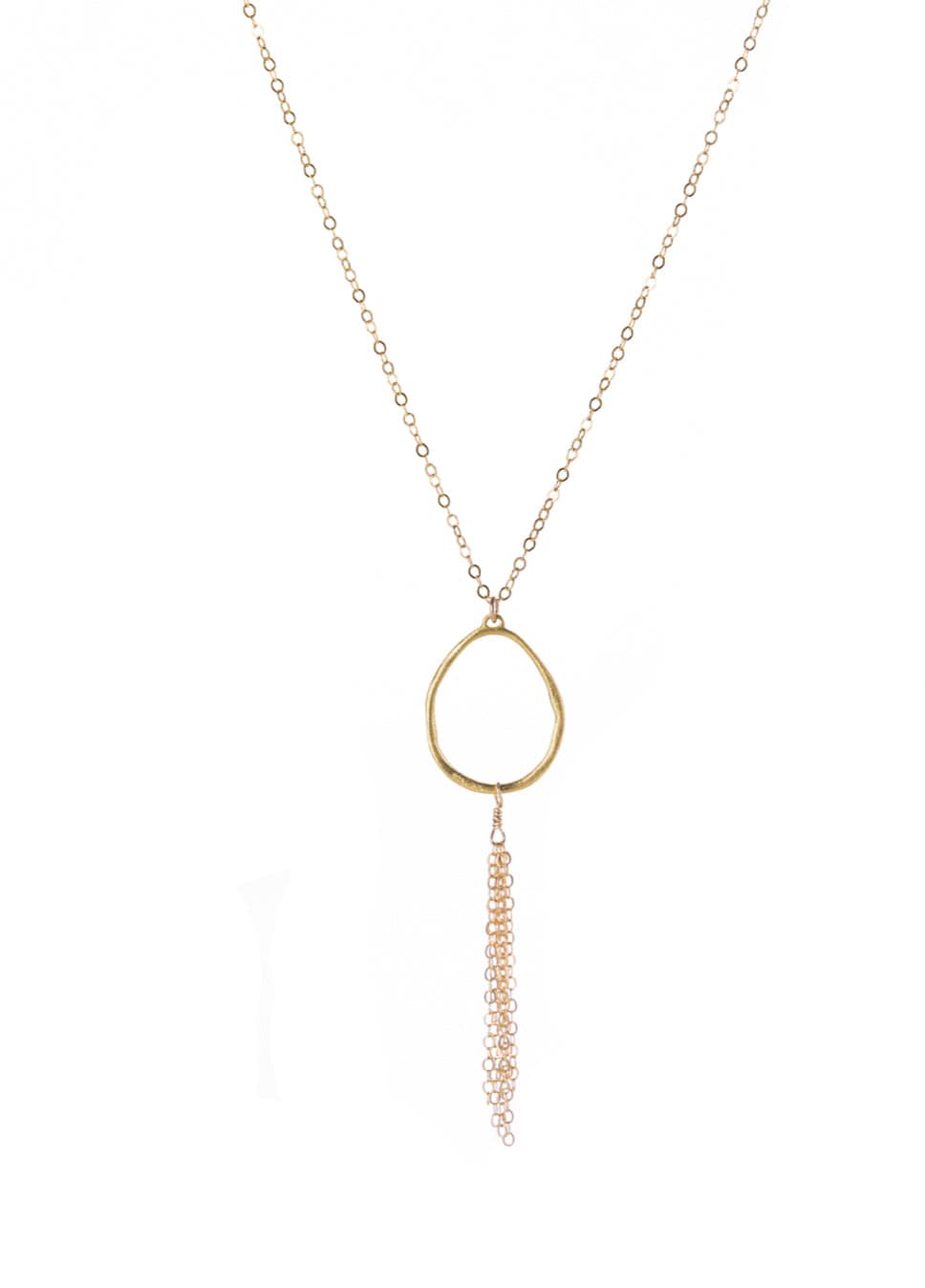 Swoosh 14K Gold Fill Necklace Liv & B Designs