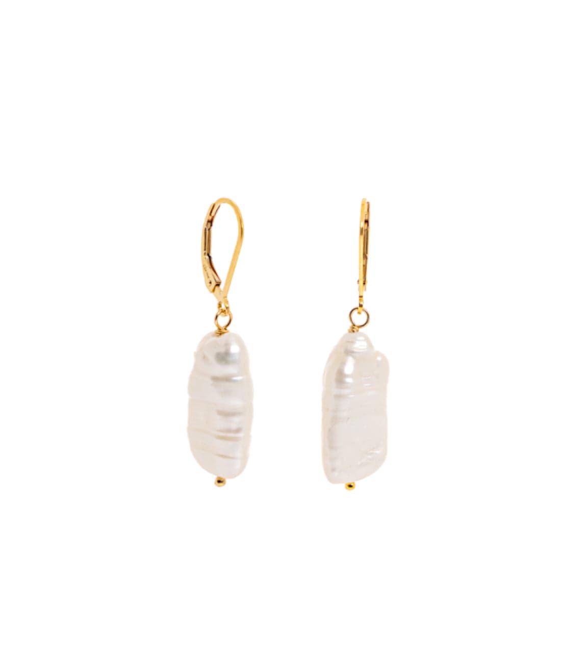 Liv & B Necklace Biwa Pearl Necklace
