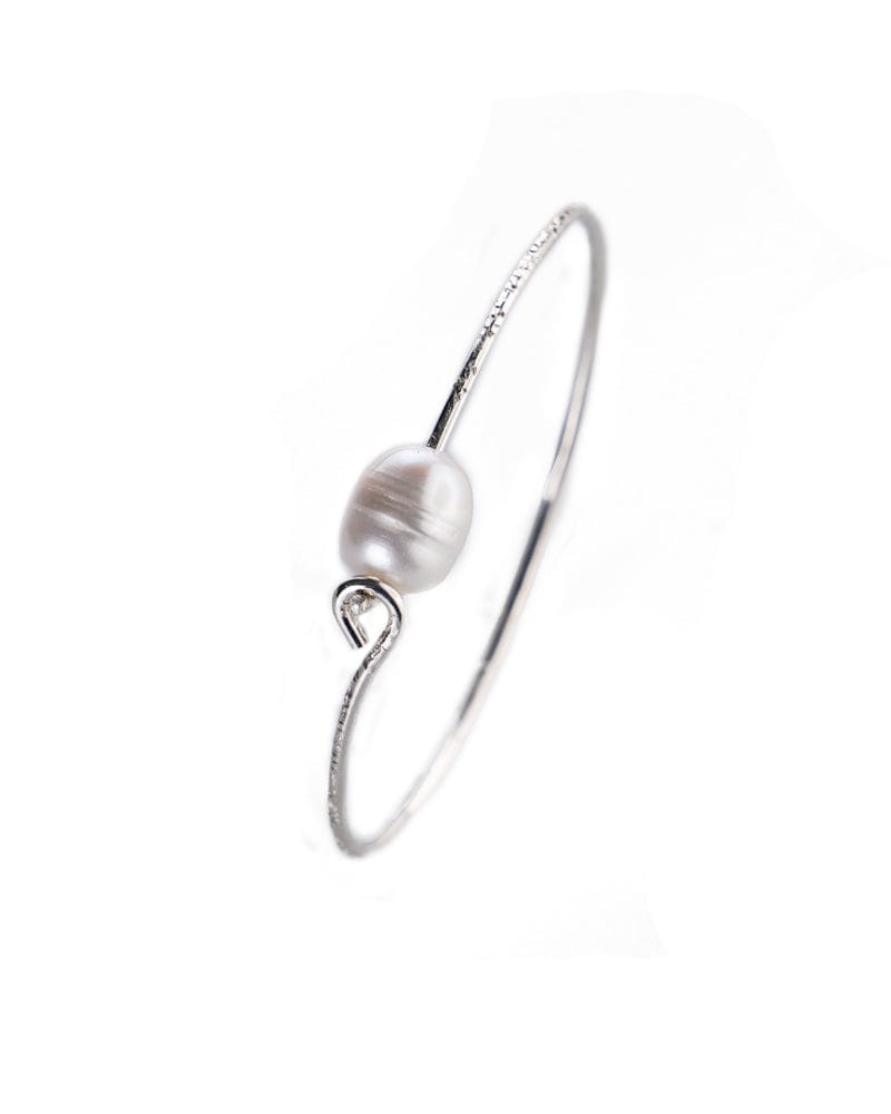Pearl Bangle Bracelet Liv & B