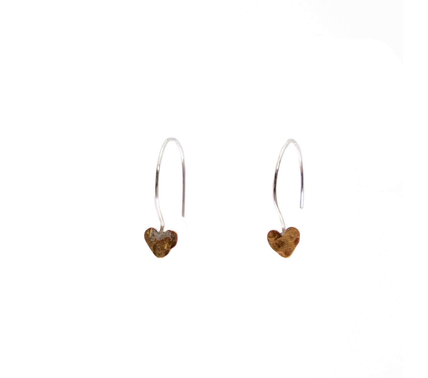 Liv & B Tiny Heart Earrings