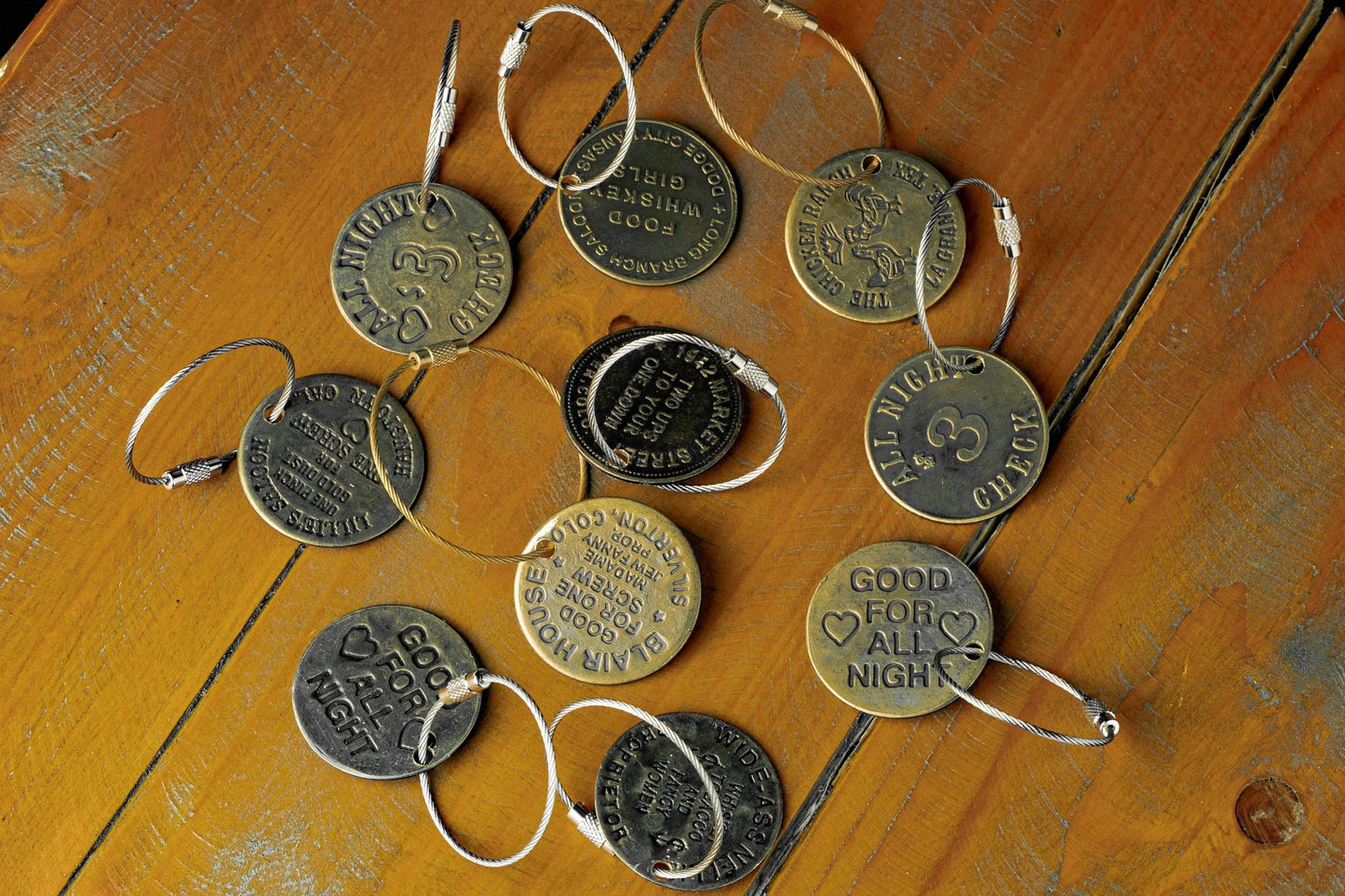 Brothel Keychains Liv & B