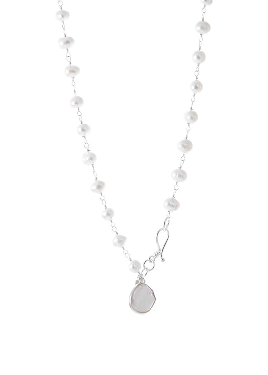 Its A Wrap Triple Pearl Bracelet Liv & B Designs