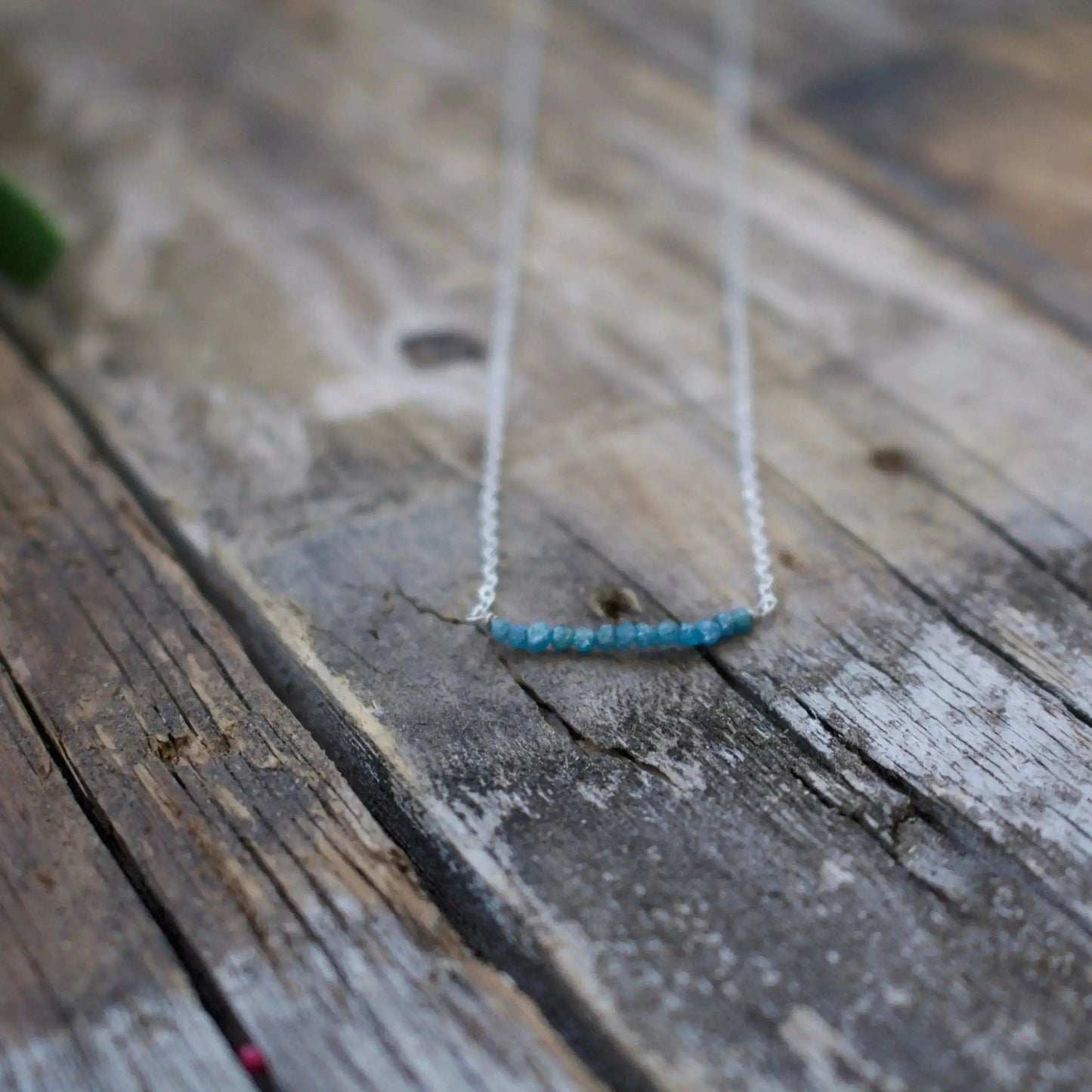 Diamonds In The Raw Sterling Silver Necklace Liv & B Designs
