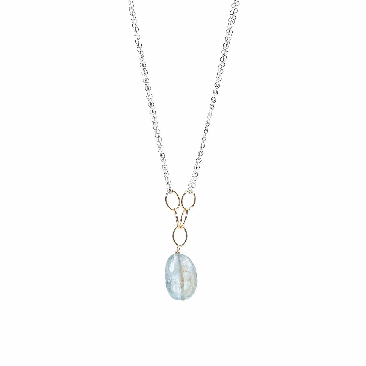 Mixed metal Gemstone Liv & B