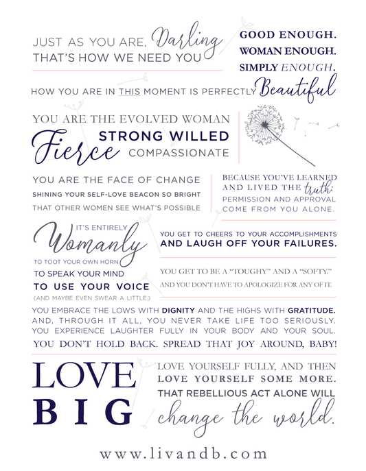 Liv & B You Manifesto! Liv & B