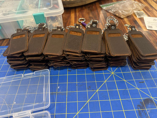 Liv and B Designs Leather Leather Chapstick Holder