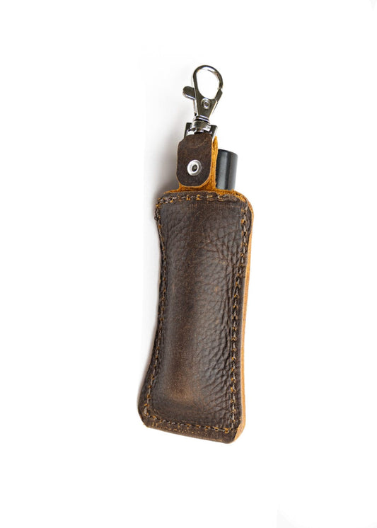 Liv and B Designs Leather Leather Chapstick Holder