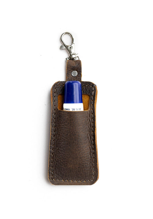 Liv and B Designs Leather Leather Chapstick Holder