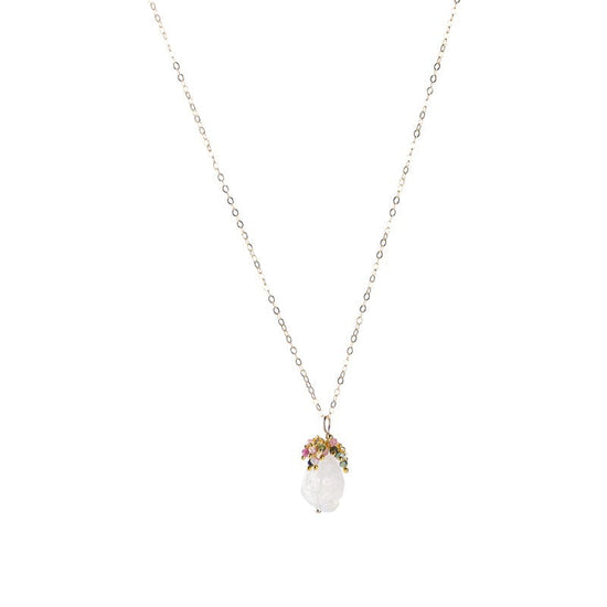 Cha Cha Bubbly Gemstone Necklace Liv and B Designs