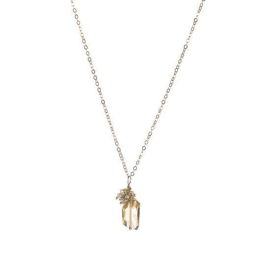 Cha Cha Bubbly Gemstone Necklace Liv and B Designs