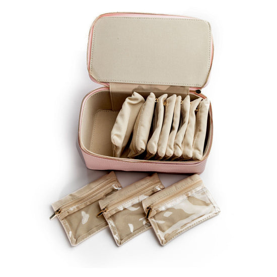 Liv & B Apparel & Accessories Travel Jewelry case with Pouches