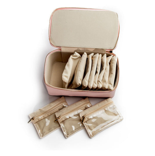 Liv & B Apparel & Accessories Travel Jewelry case with Pouches