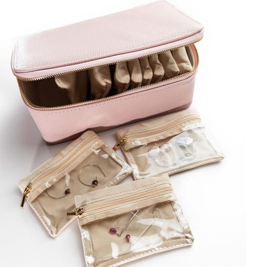 Liv & B Apparel & Accessories Travel Jewelry case with Pouches