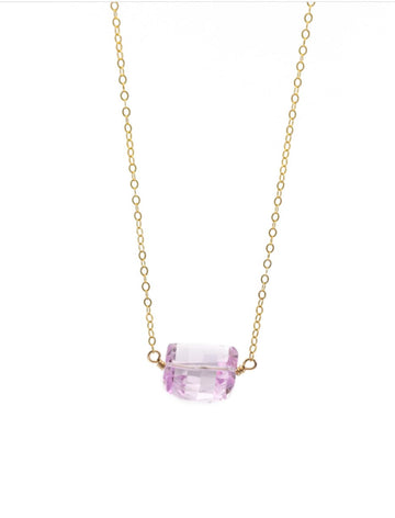 Single Stone Large Necklace Liv & B