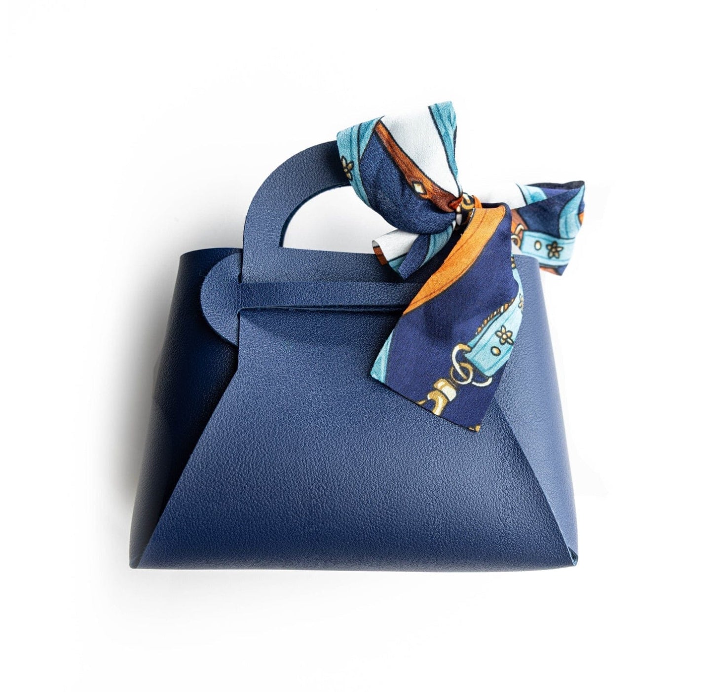 Liv & B Designs Apparel & Accessories Navy Blue Luxe Gift Wrap Purse