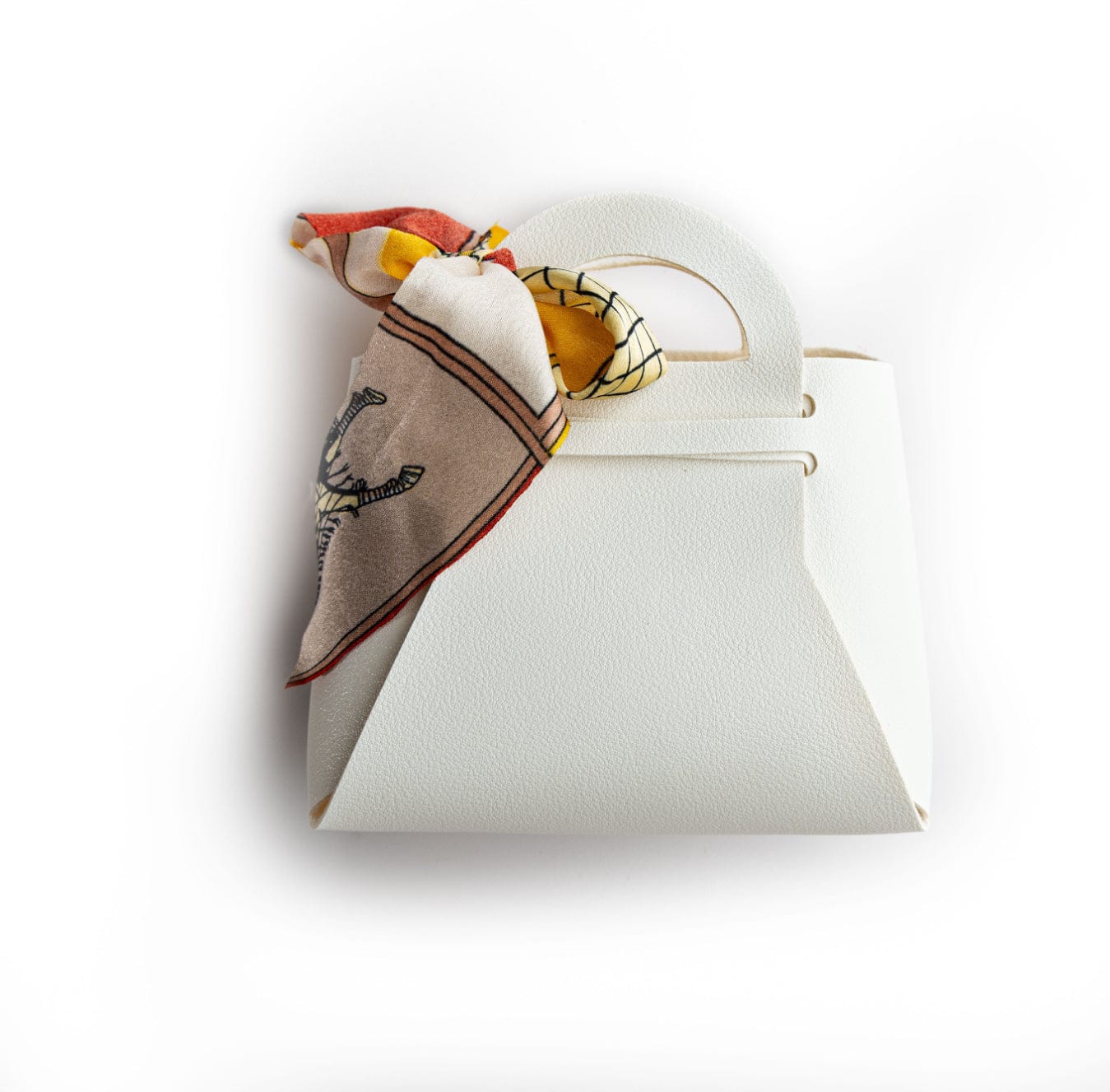 Liv & B Designs Apparel & Accessories White Luxe Gift Wrap Purse