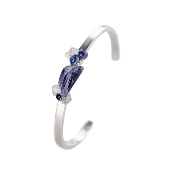 Intention Sterling Silver Gemstone Bracelet Liv & B Designs