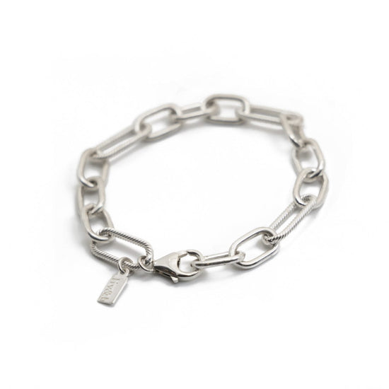 Liv & B Designs Bracelets Medium Solid Sterling Silver Chain Bracelet