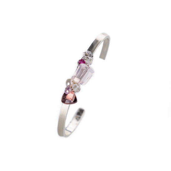 Intention Sterling Silver Gemstone Bracelet Liv & B Designs