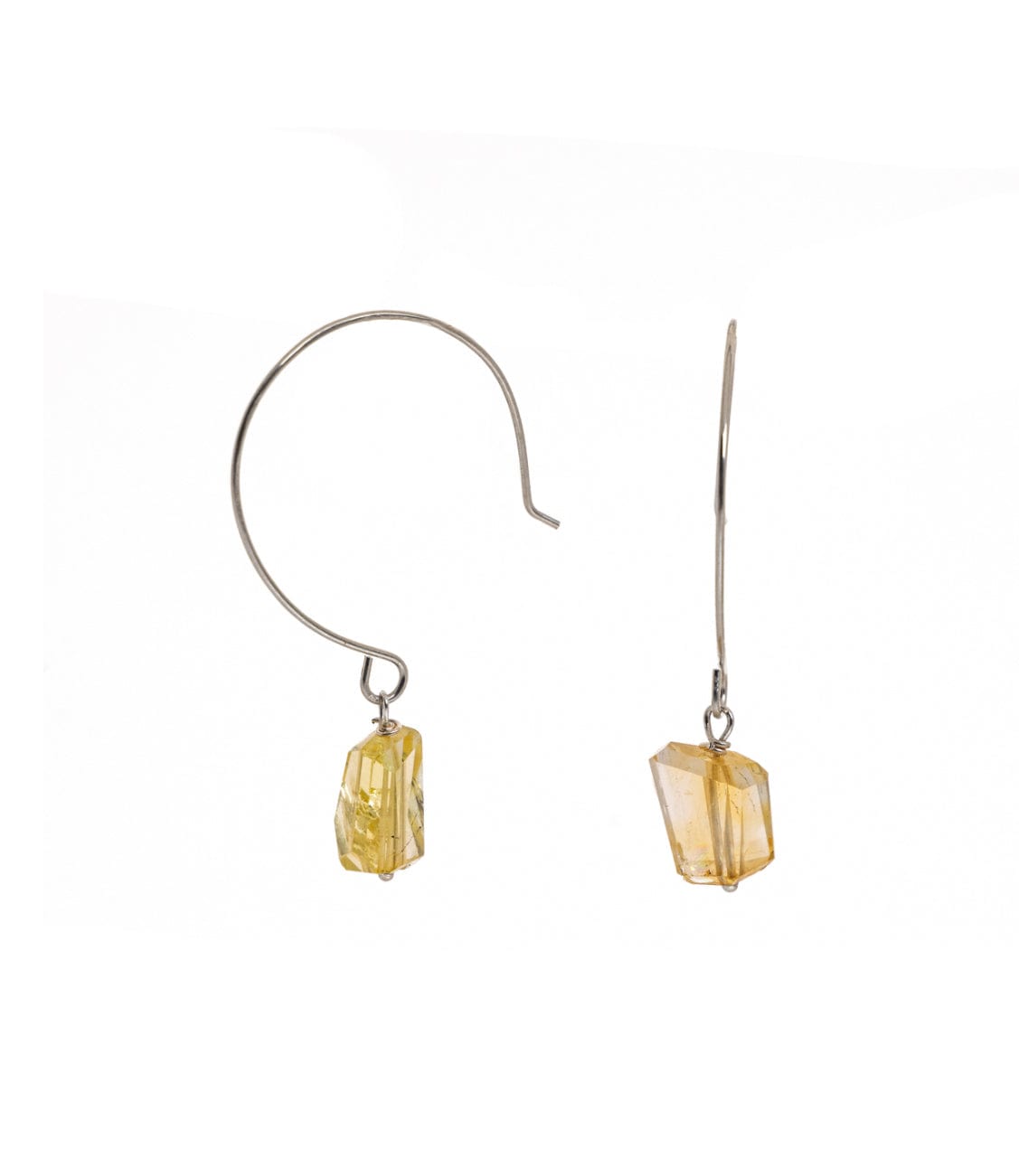 Liv & B Designs Earrings Citrine Chunky Gemstone Earrings