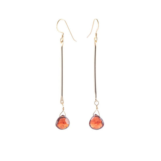 Gemstone Bar Drops Liv & B Designs