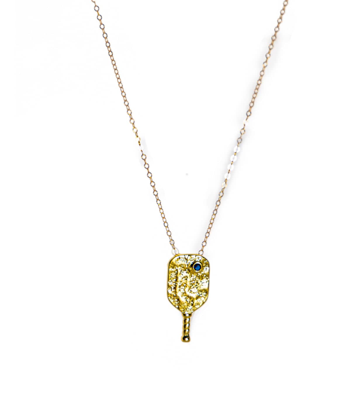 Liv & B Designs Necklace 14K Gold Fill Pickleball Paddle Necklace