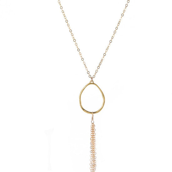 Swoosh 14K Gold Fill Necklace Liv & B Designs