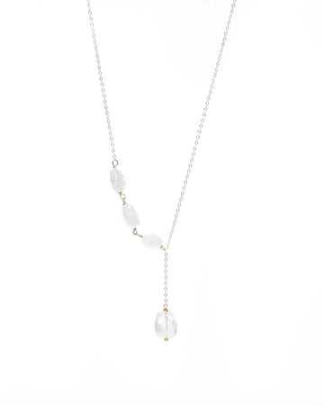 Y Not Moonstone Necklace Liv & B Designs