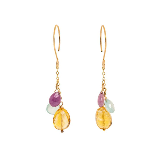 Liv & B Earrings Enchanted Mini Gemstone Earrings