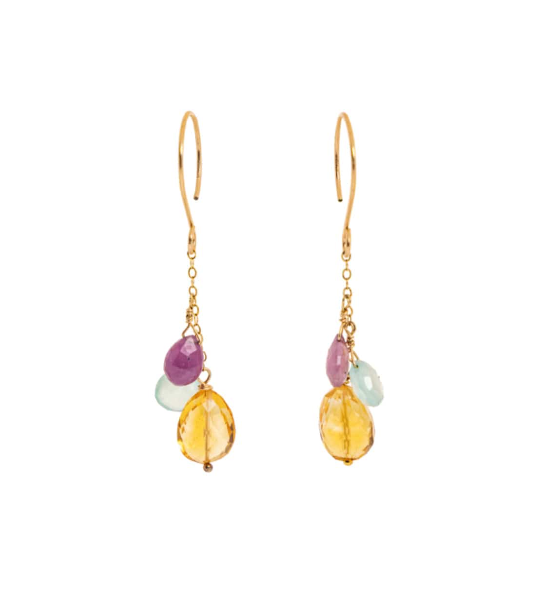 Liv & B Earrings Enchanted Mini Gemstone Earrings