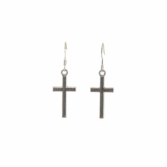 Mini Sterling Silver Cross Necklace Liv & B Designs