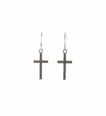 Mini Sterling Silver Cross Necklace Liv & B Designs