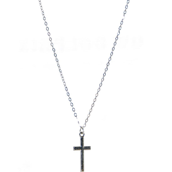 Liv & B Earrings Sterling Silver Cross Earrings