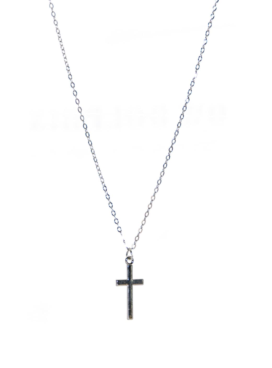 Liv & B Earrings Sterling Silver Cross Earrings