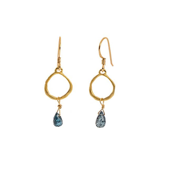 Liv & B Enchanted Single Gemstone Earrings