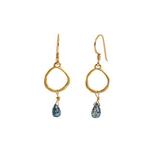 Liv & B Enchanted Single Gemstone Earrings