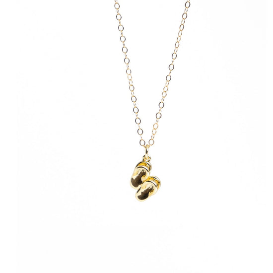 Liv & B Flip Flop 14 K Gold Fill Necklace