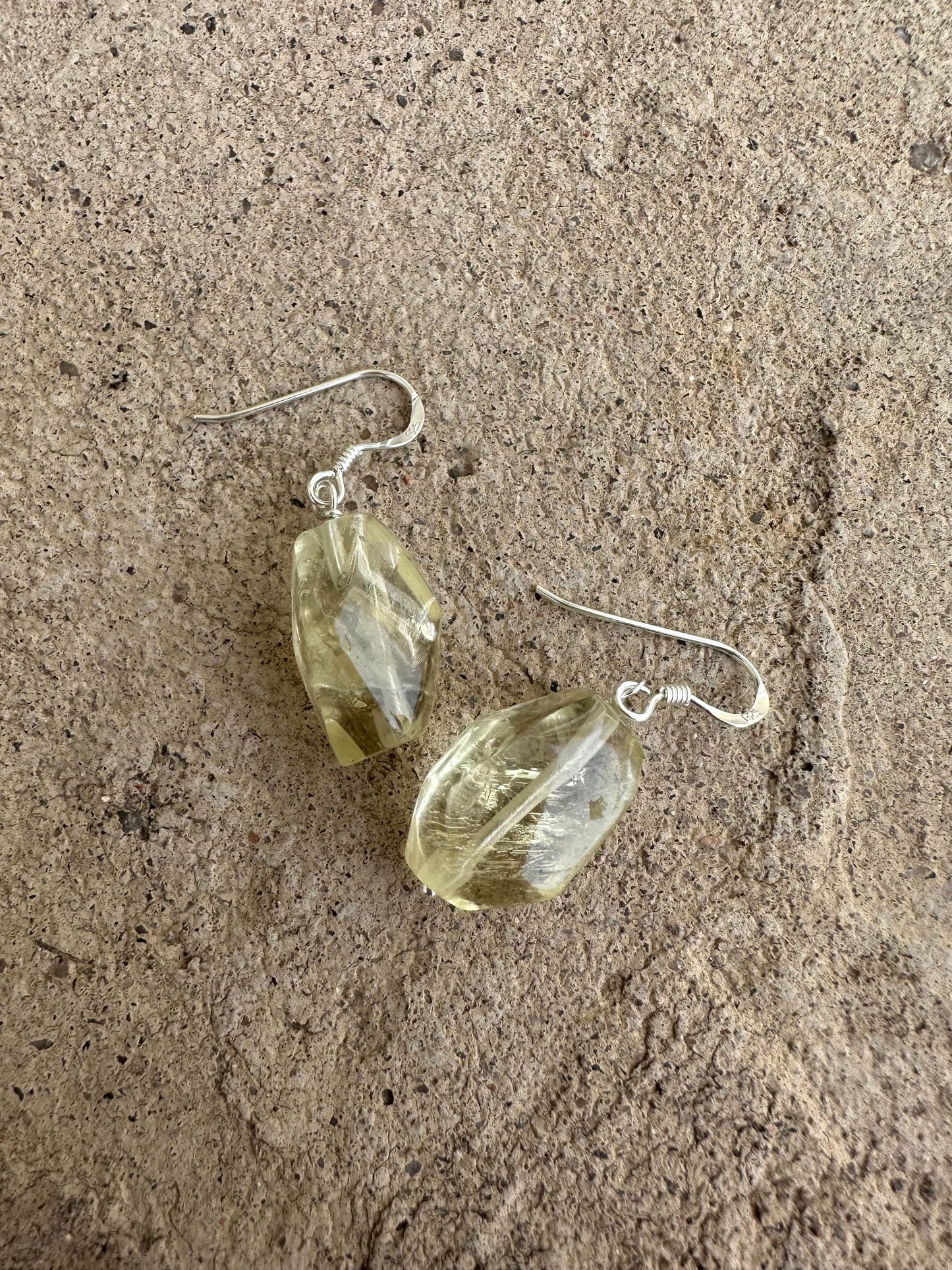 Liv & B Mothers Day Lemon Quartz Earrings