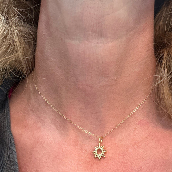 Liv & B My only Sunshine 14K Gold Fill Necklace
