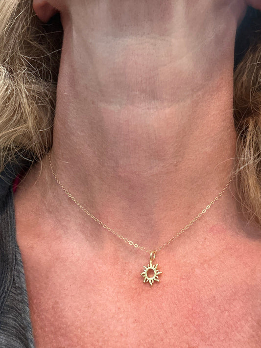 Liv & B My only Sunshine 14K Gold Fill Necklace